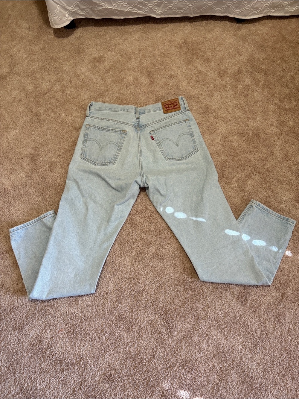 Levi's Light Blue Women's Ankle Crop Jeans